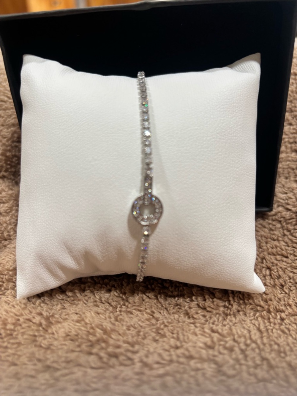 18 kt gold filled Tennis Bracelet with AAA cubic zirconia